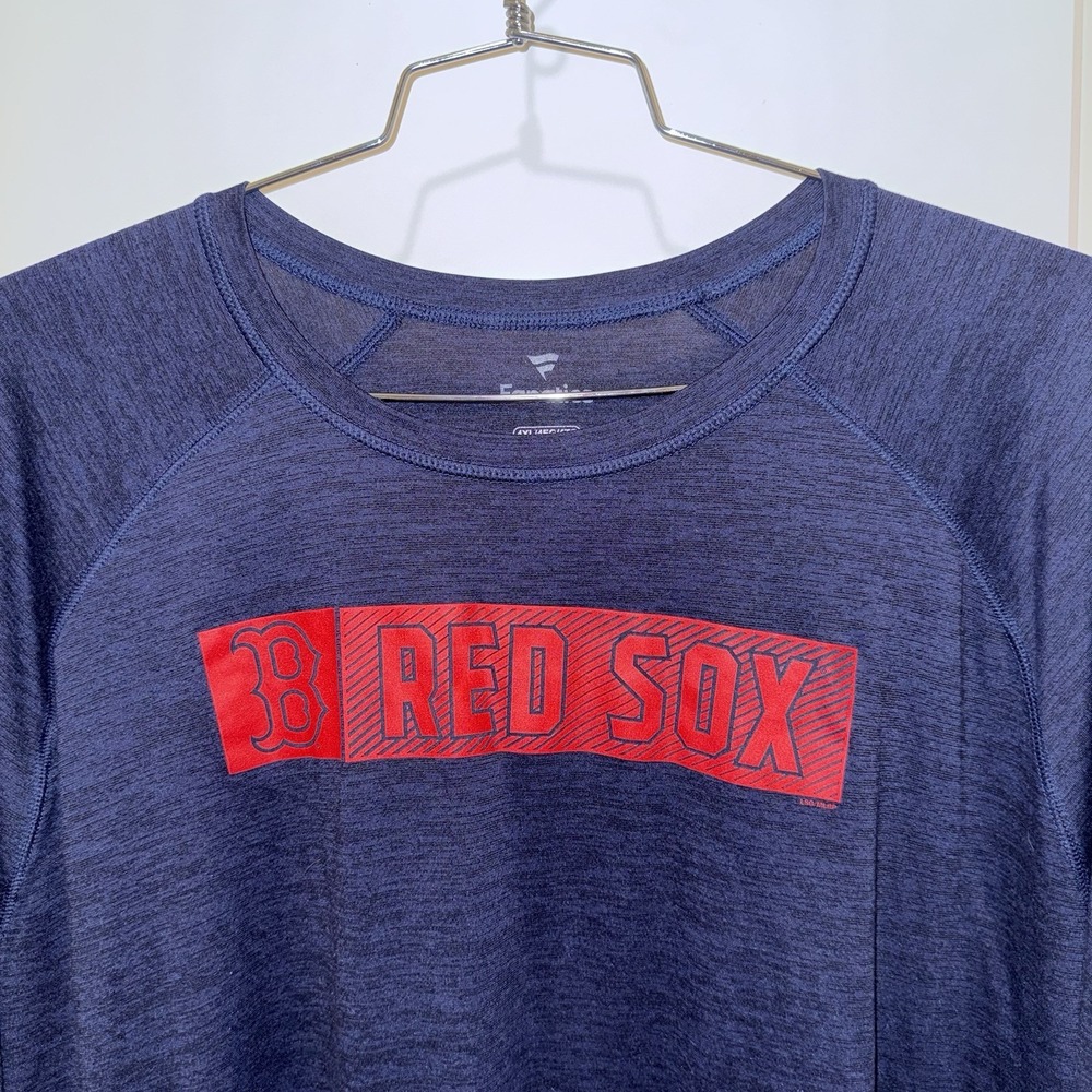 Boston Red Sox Fanatics Mens 4XL Navy Performance T Shirt MLB Baseball Tee